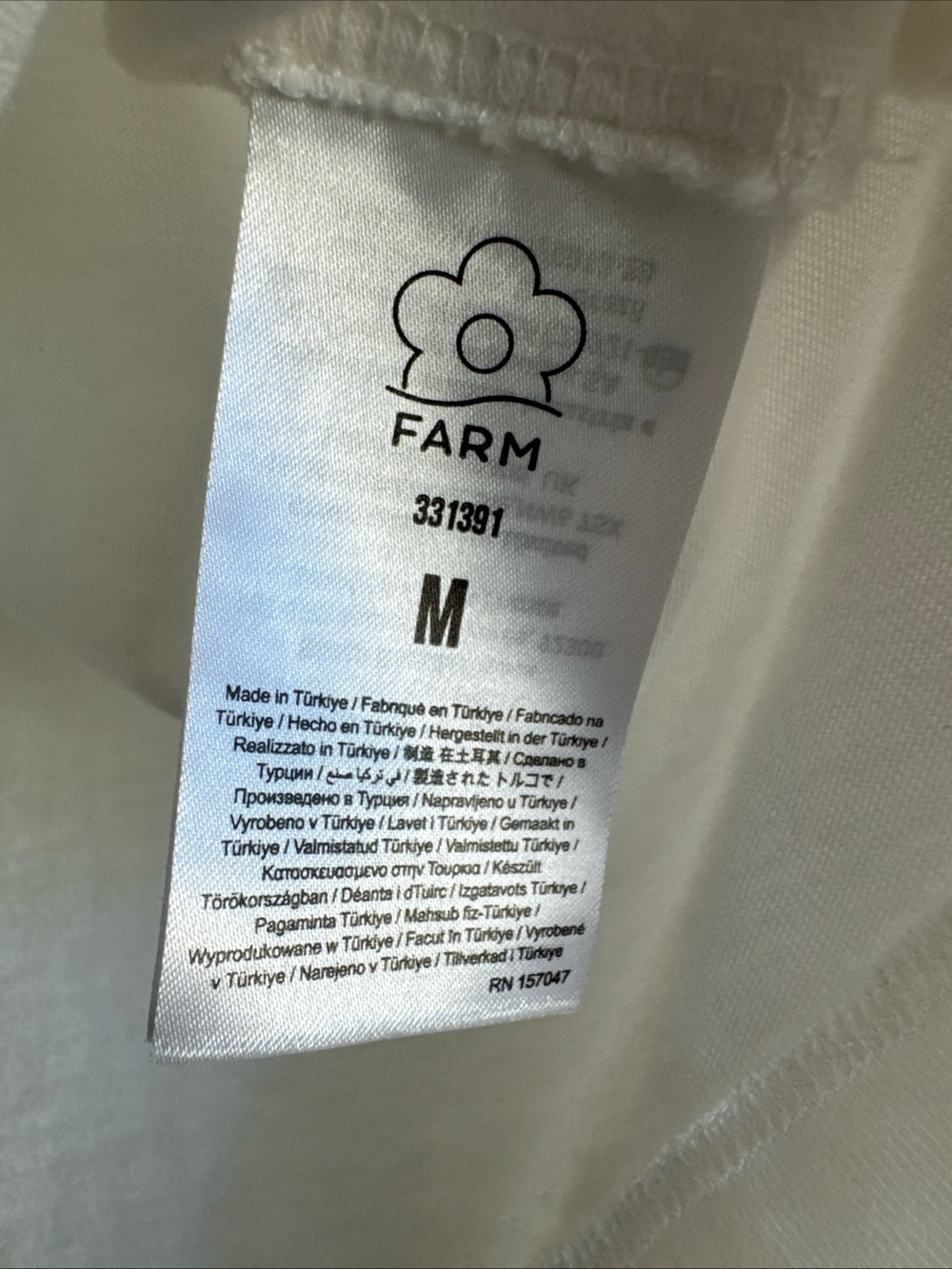 Farm Rio White "Natureza" Graphic Muscle Tee - Picture 4 of 7